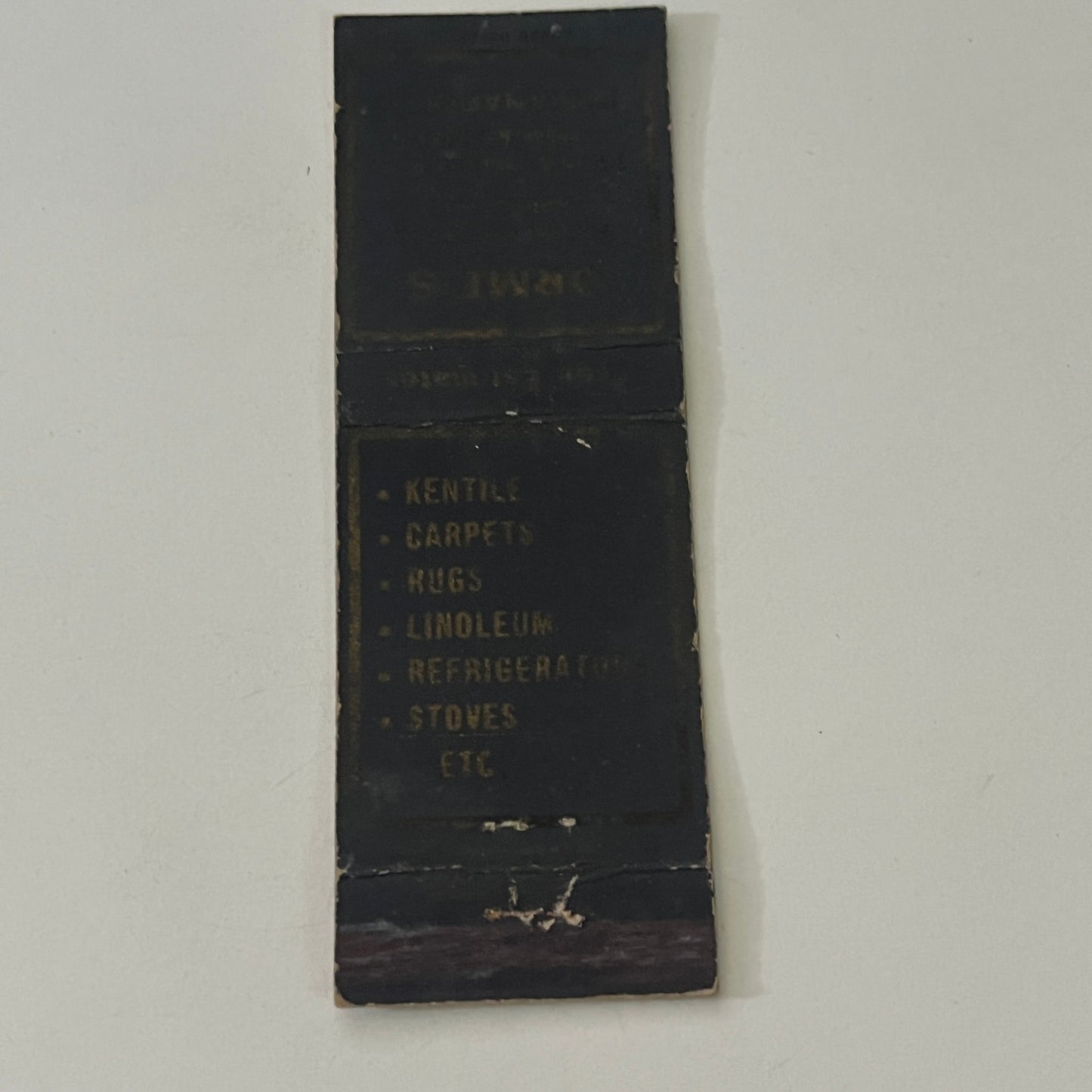 Orme's Floor Covering Indianapolis IN Vintage Matchbook Cover MB8-6