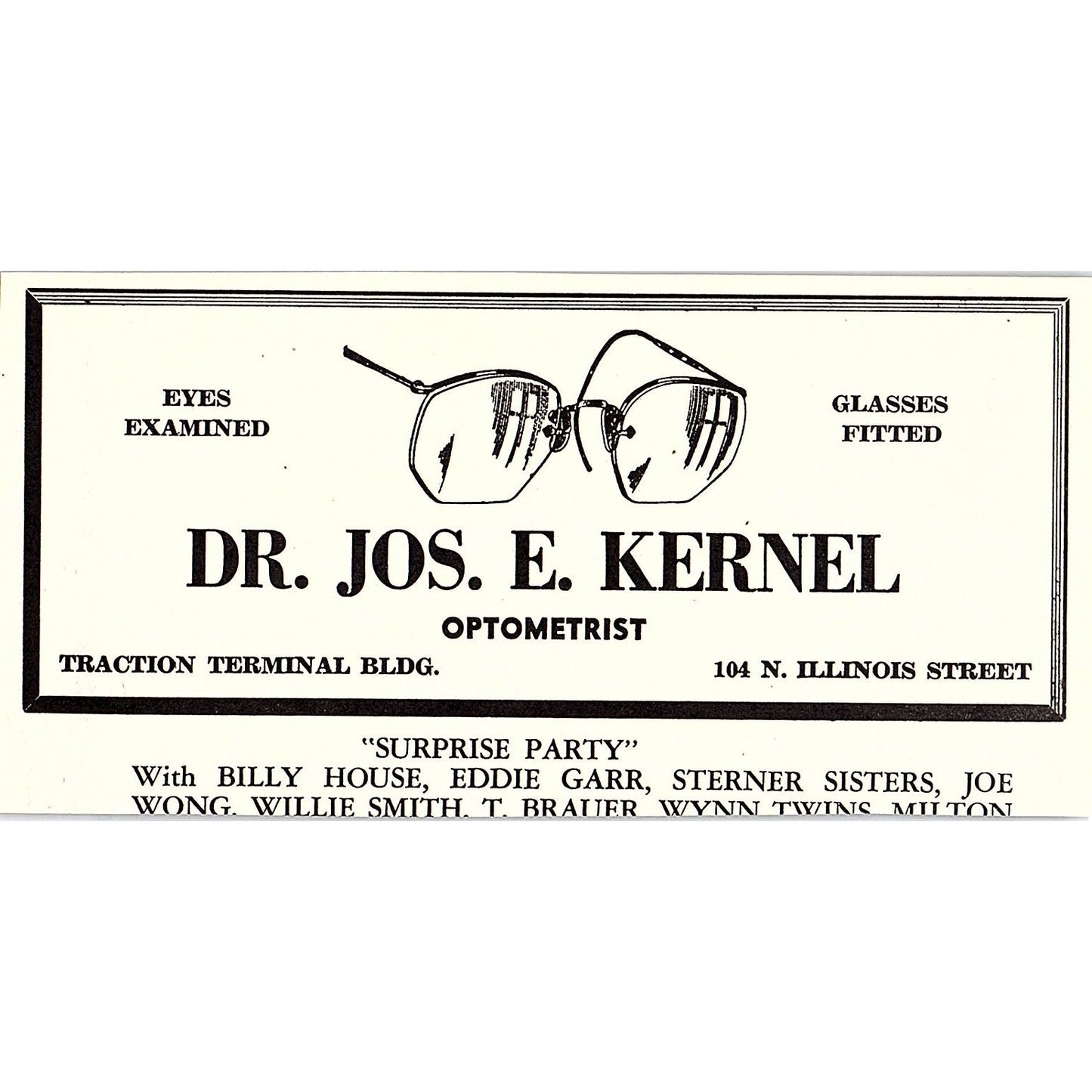 Fendrick's Famous Food Indianapolis IN Evansville IN 1941 Ad SAG4-H2