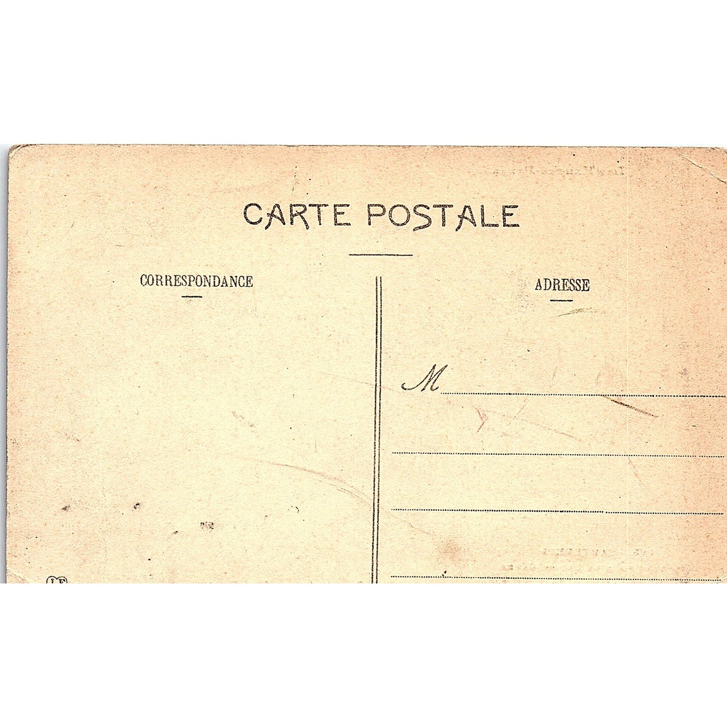 Près De L'Hôtellerie Du Pont D'espagne French Antique Postcard PE17