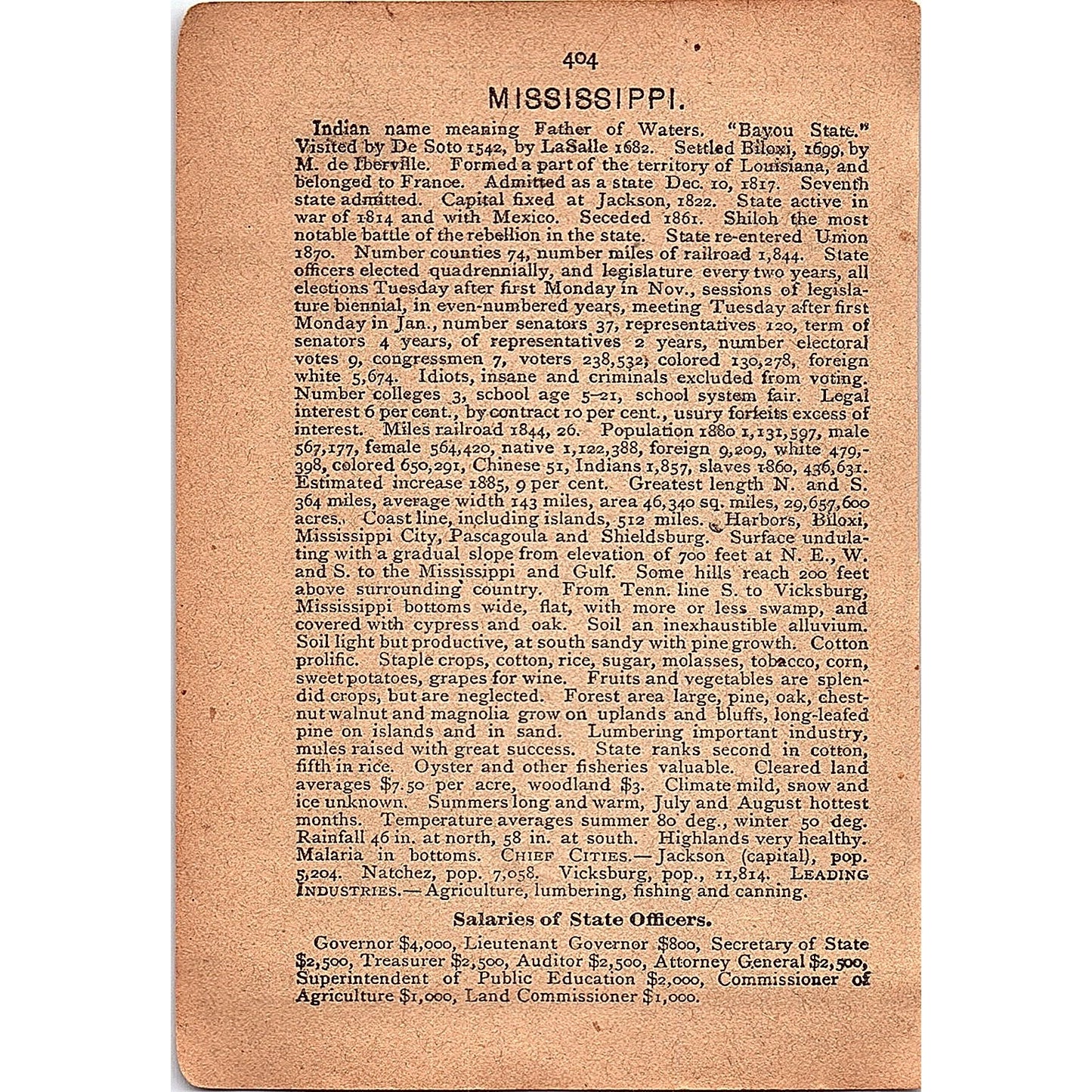 Antique 1889 Map of Minnesota 1889 Pocket Map Engraving SAG4-H4