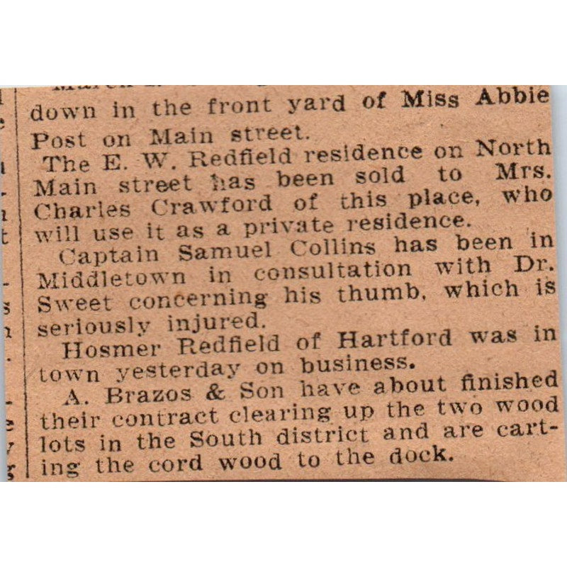 R.S. Peck & Co Stationary High Street Hartford 1901 Newspaper Ad AD8-HS7