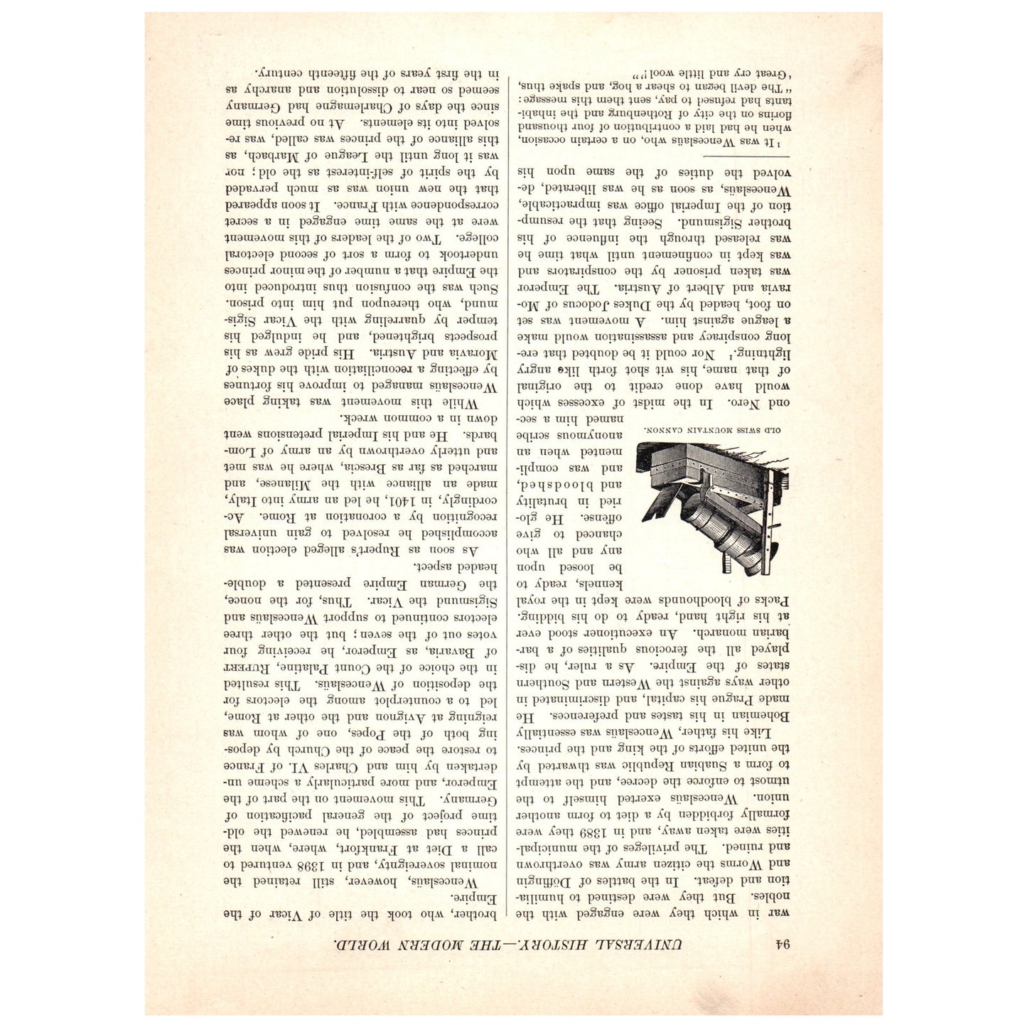 The Heroic Death of Arnold Von Winkelried Battle of Sempach 1911 Print AF5-12