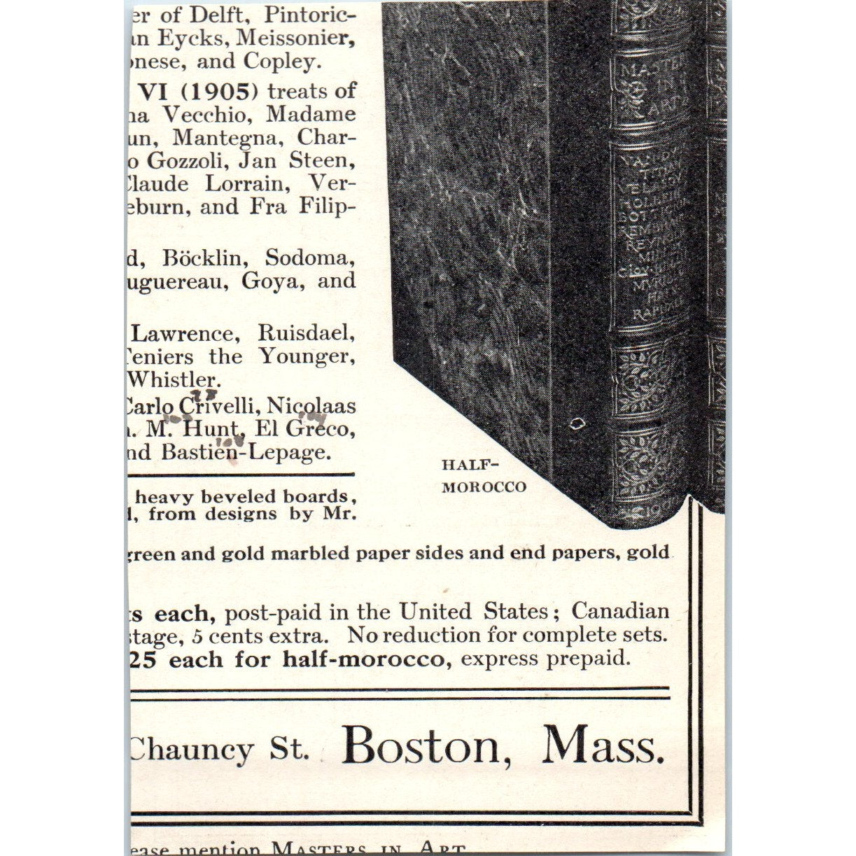 I.P. Frink Framing Pearl St. New York 1908 Victorian Ad AB8-MA9
