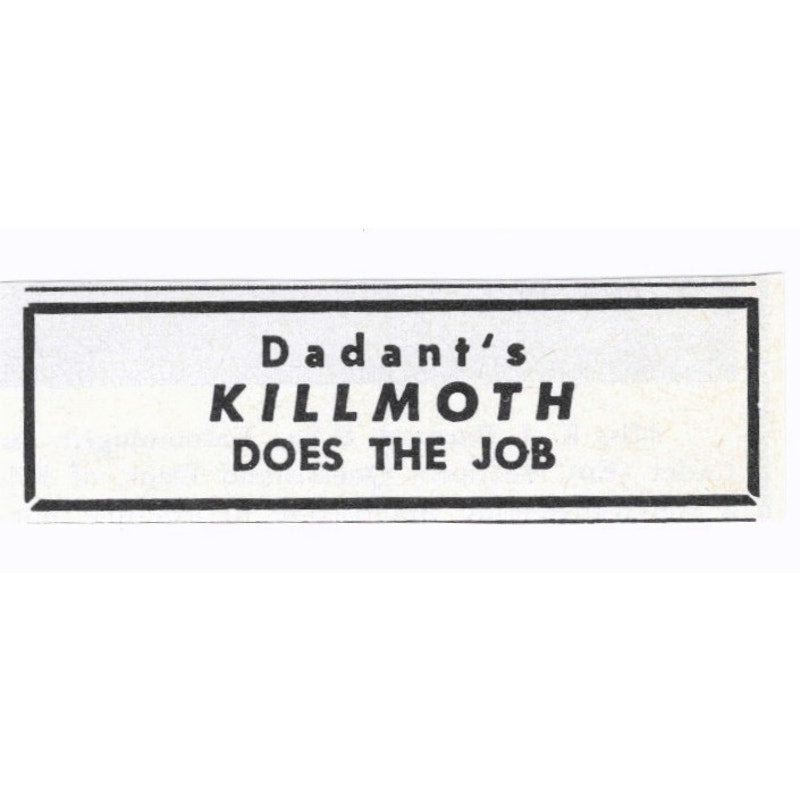 Dadant's Killmoth Bee Supplies Hamilton IL 1964 Magazine Ad AK6-S15