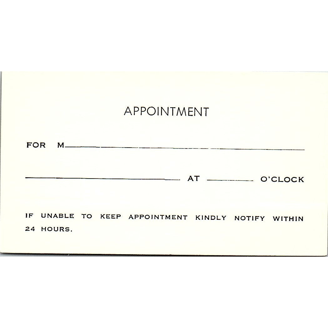 K.N. Kruse DDS Dentist Long Beach CA Vintage Business Card SE3-B15