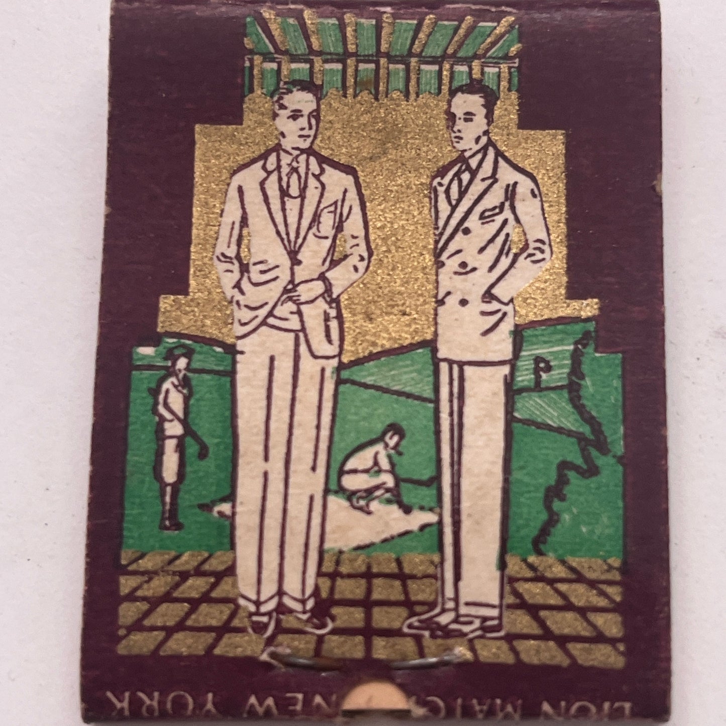 Louis Men's Clothing 123 Stuart St NY Vintage Matchbook Cover TB8-MB2-9