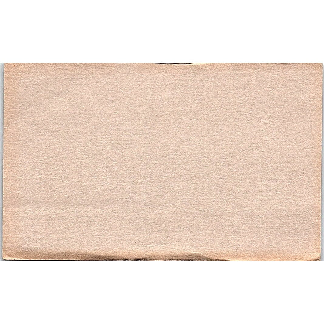 Joseph Flora Hills Costa Mesa CA Vintage Business Card SB4-B11