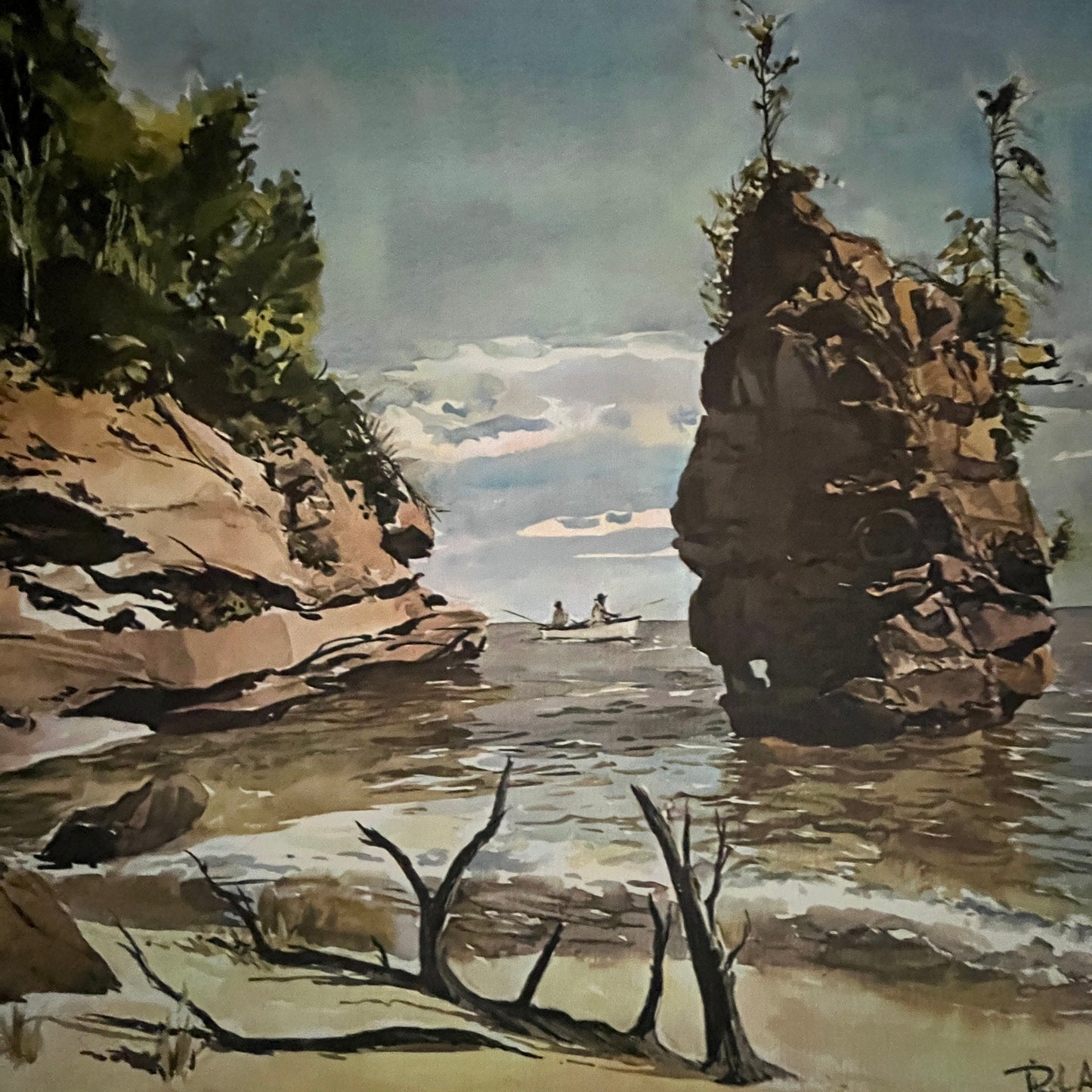Apostle Islands - Phil Austin Lithograph 13x17" Art Print FL1