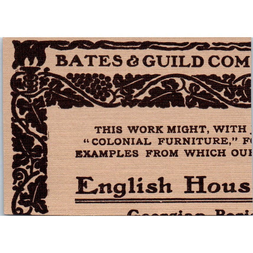 Eric Pape School of Art Charles A. Lawrence Boston 1906 Victorian Ad AB8-MA4