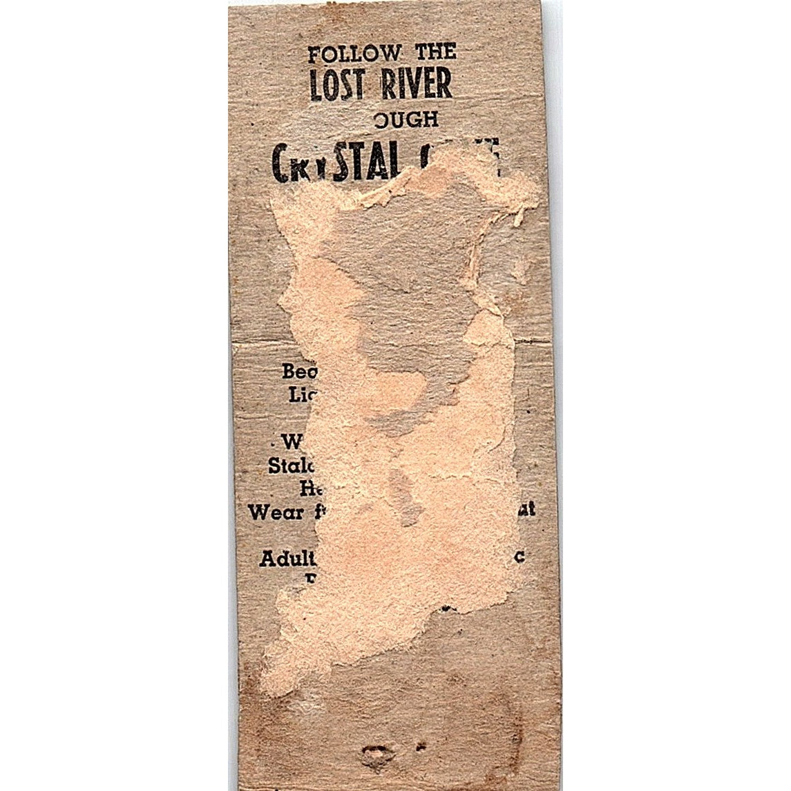 Jackson's Store - Tavern Chetek WI Vintage Matchbook Cover SC7-Y6