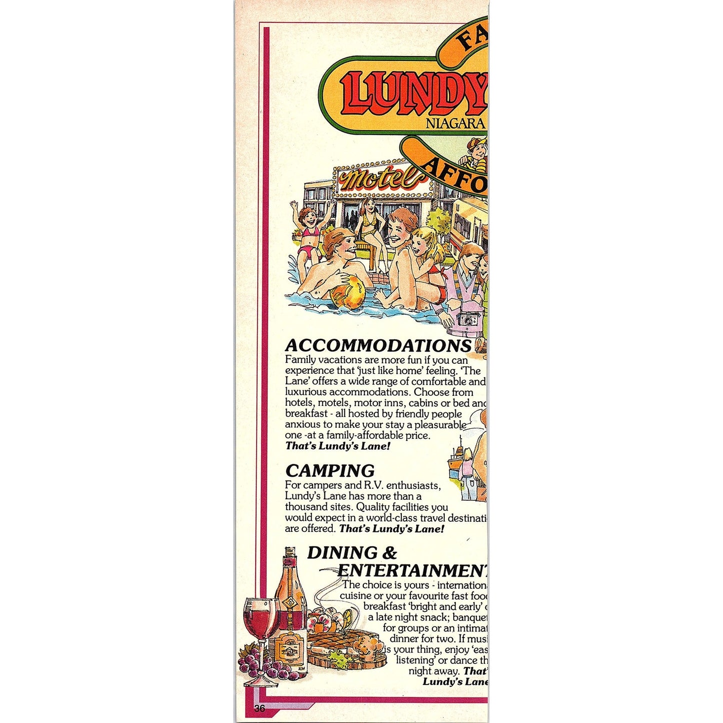 Ye Olde Barn Breakfast Lunch Dinner Open Daily Niagara Falls ON SAG4-1