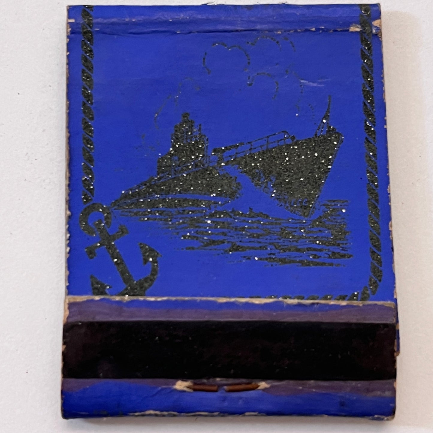 US Navy Submarine Base New London CT Vintage Matchbook Cover TB8-MB3-10