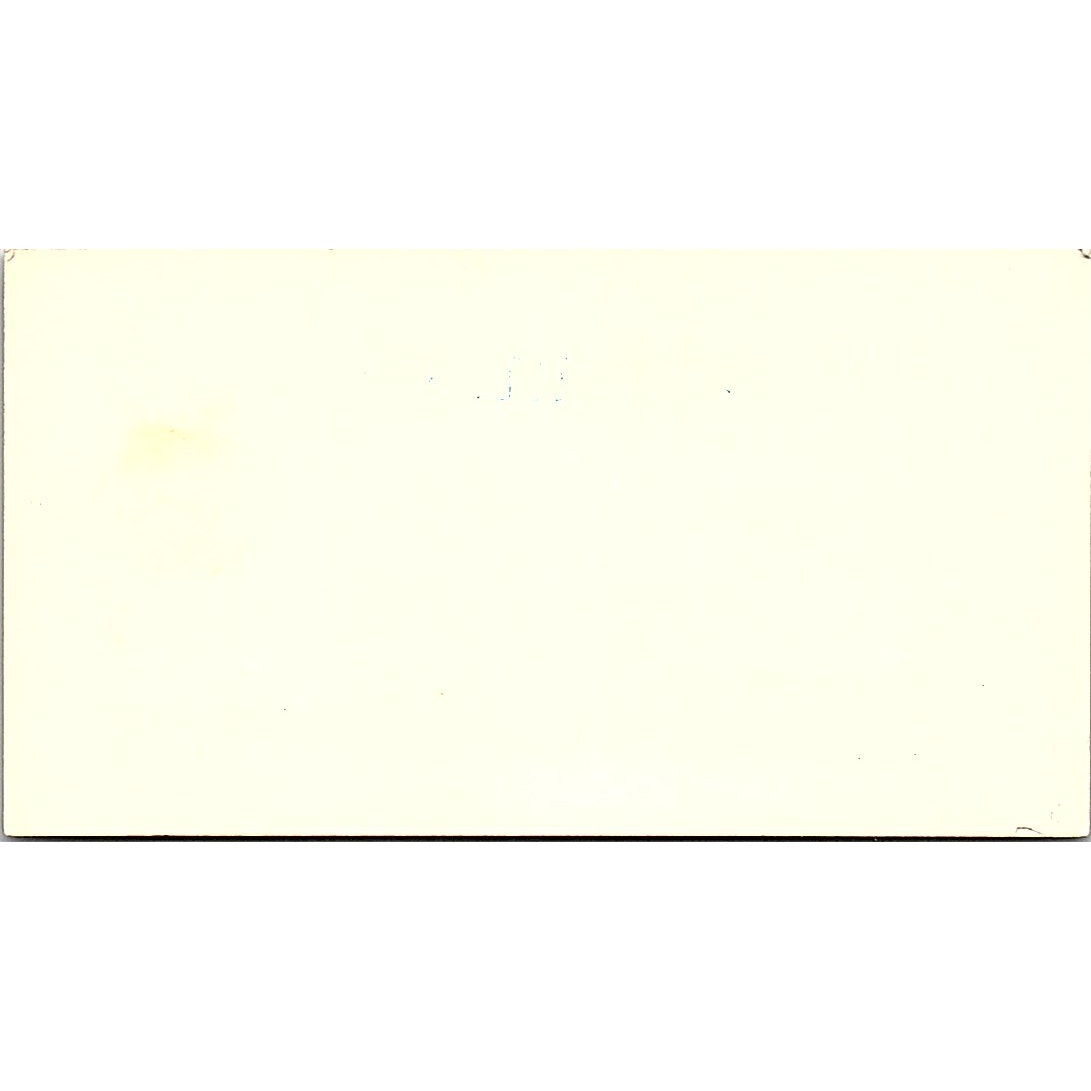 JC Penney Joyce Wood Houston Texas Vintage Business Card SB4-B8