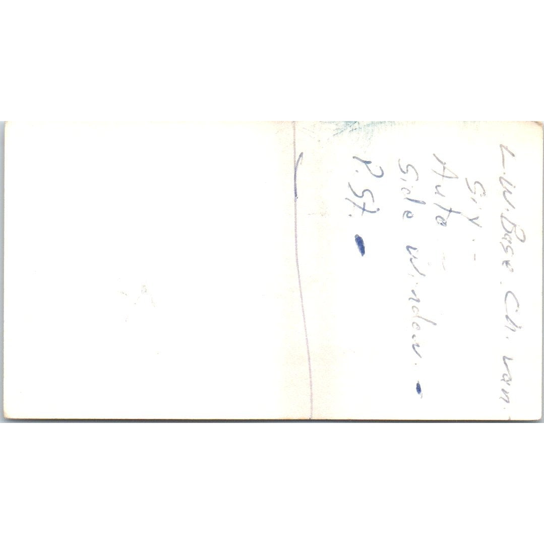 Annie Walker Gary Henry Chevrolet Sand Springs OK Vintage Business Card SE3-B7