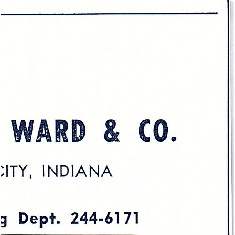 Fryback's Drive-In Restaurants Bluffton Indiana 1964 Ad AG1-S11