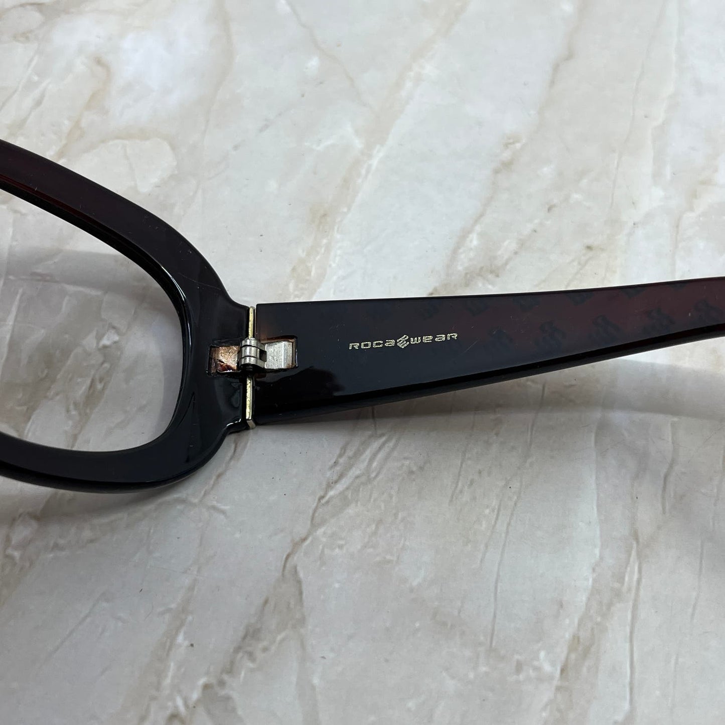 Retro Rocawear Thick Frame Oversize Sunglasses Eyeglasses Frames TD7-G8-4