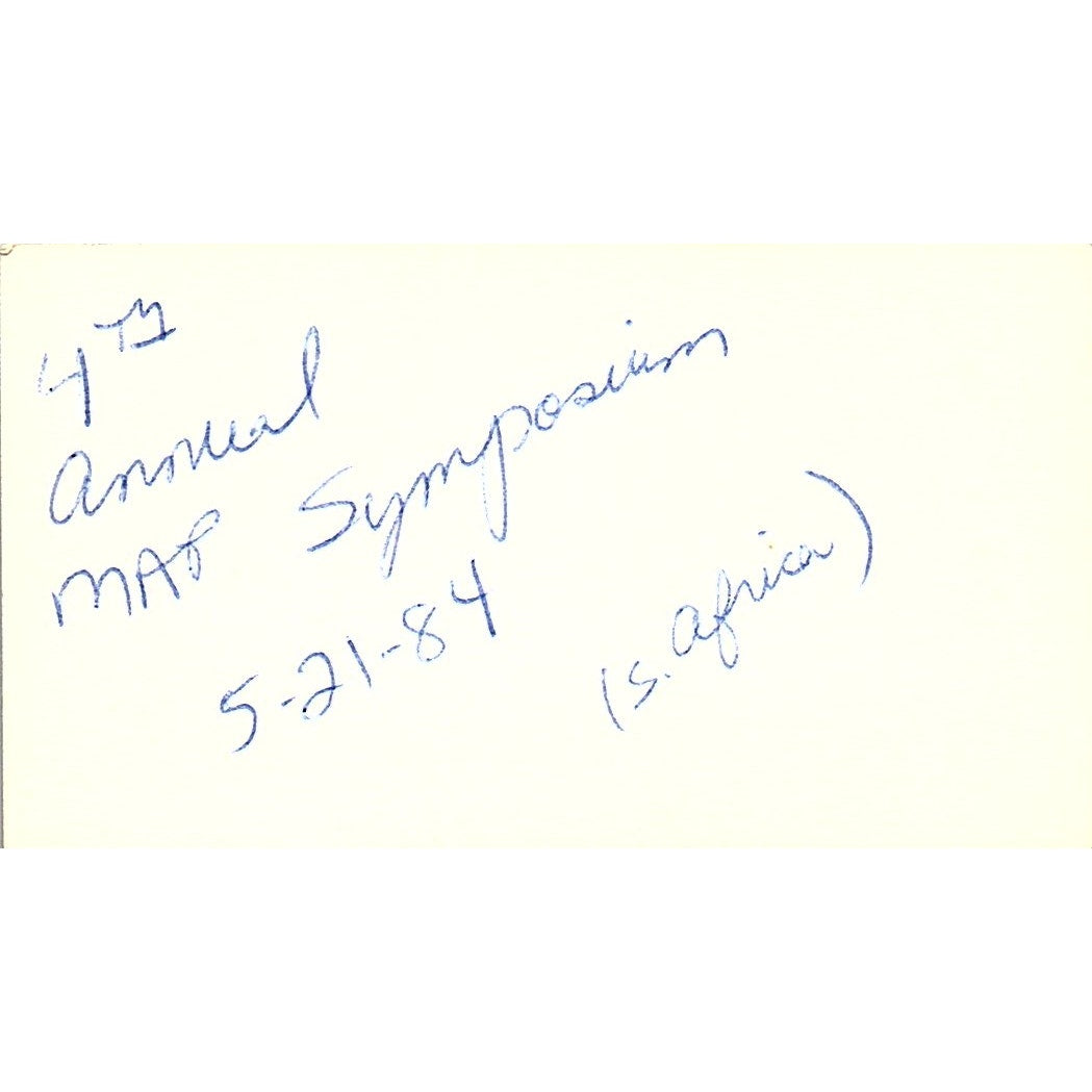 Joe Samuel Morris, Samuel & Associates CPA Houston Vintage Business Card SD9-B1