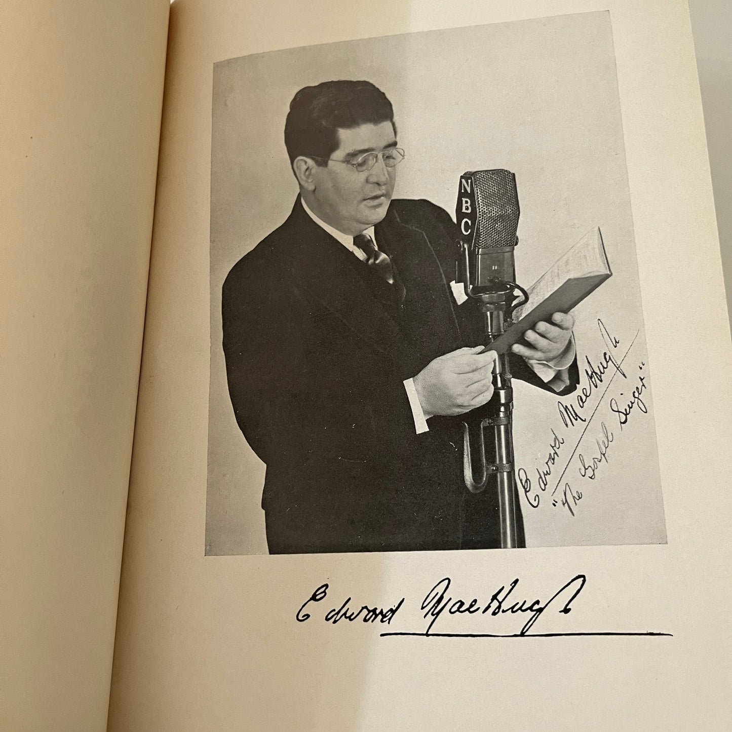 1938 Treasury of Gospel Hymns and Poems - Edward MacHugh TK3