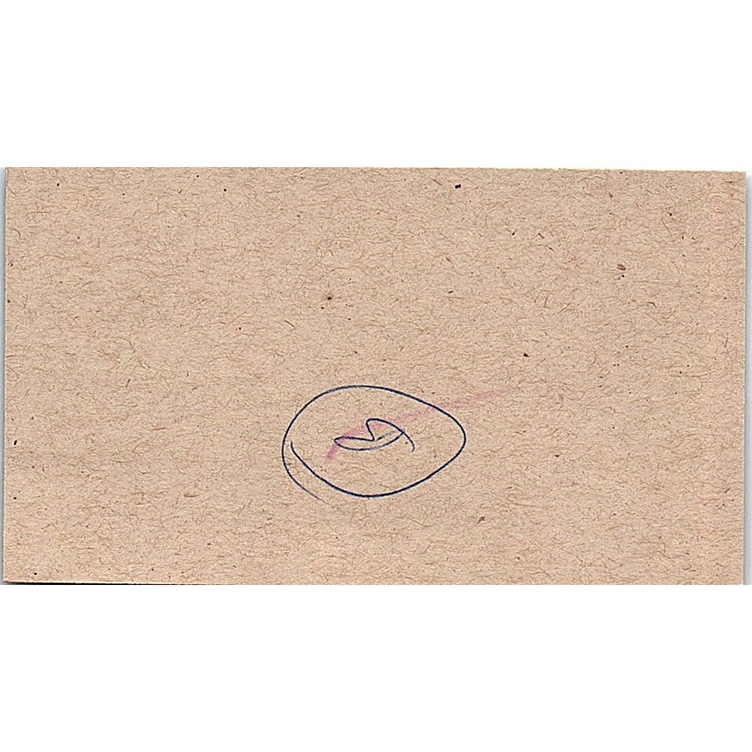 Peter Alving Pebbles in my Pocket Scrapbook Las Vegas Vtg Business Card SC9-B11