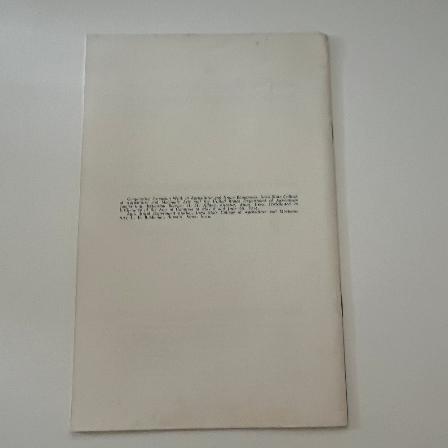 Modernizing Pastures 1948 Ames Iowa Farm Bulletin Booklet TK2-XB4