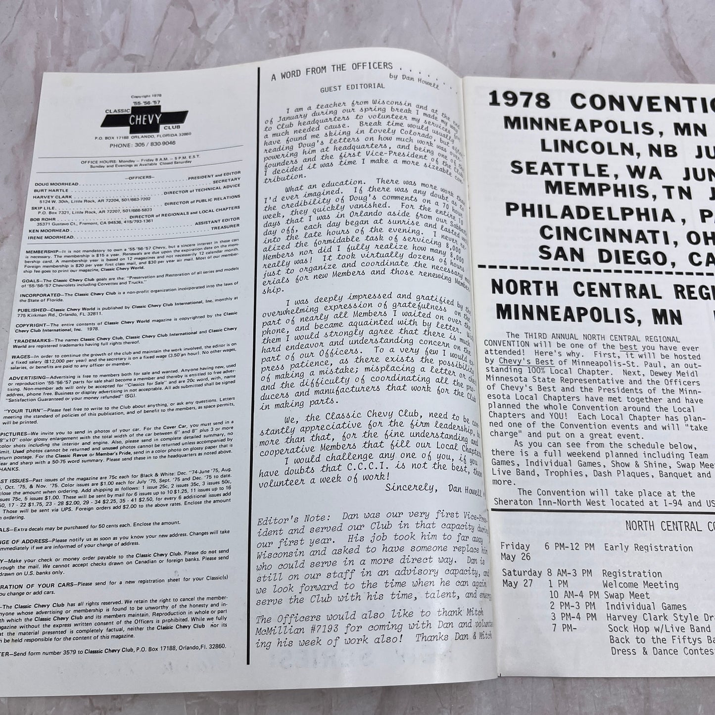 Speedometers - '55, '56, '57 Classic Chevy World Magazine - Apr 1978 M30