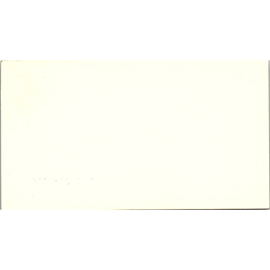 R.E. Baker Excavation Eastside OR Vintage Business Card SD9-B4