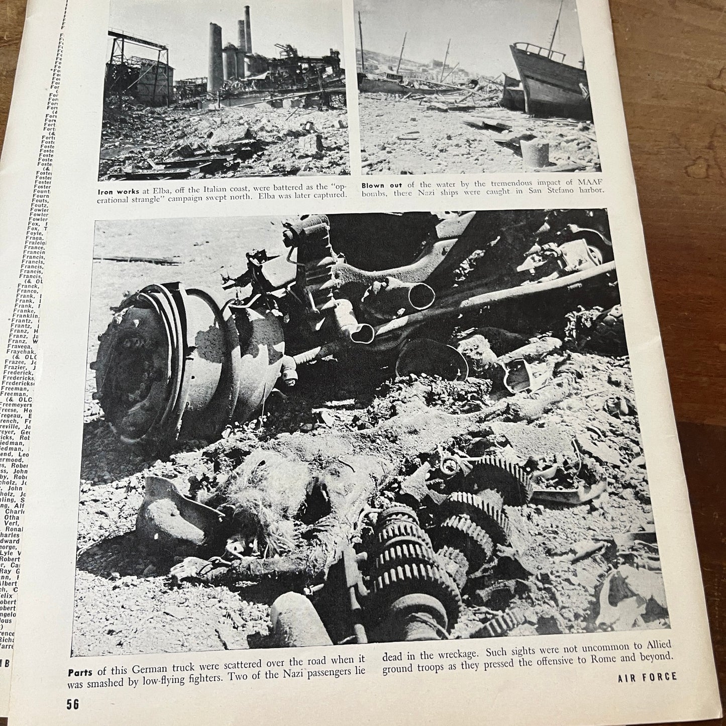 To Rome and Beyond John K Cannon 12th Air Force 2 Pages 1944 WWII Article AG2-3