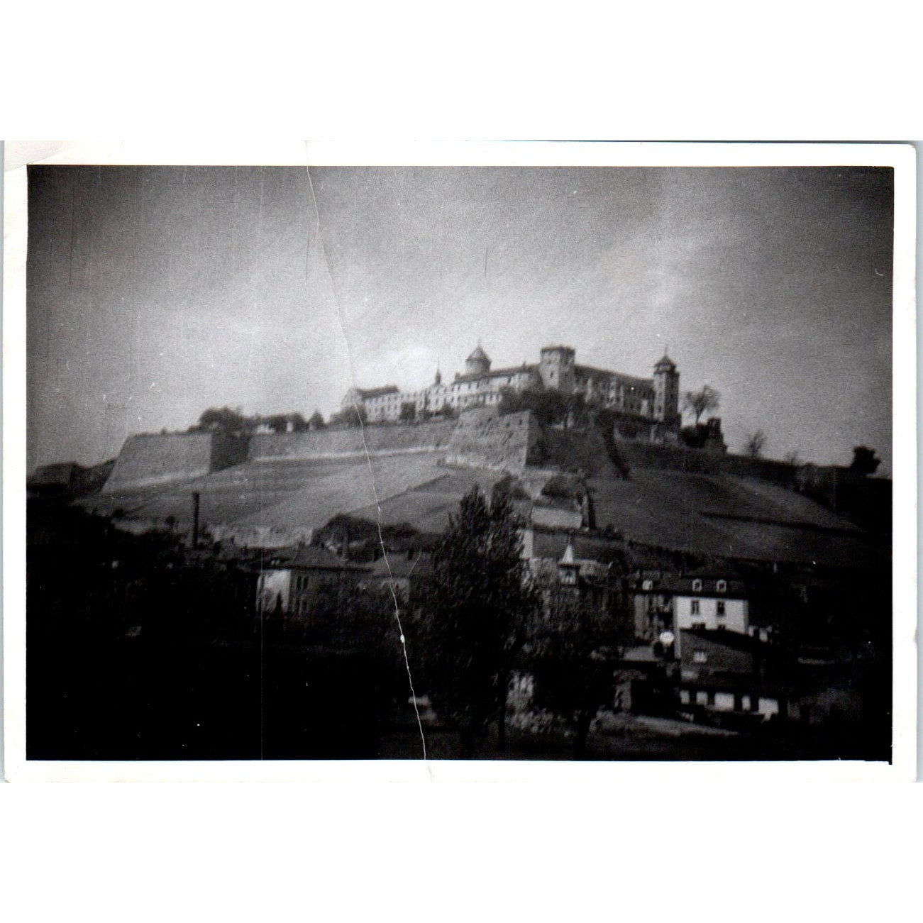 Marienberg Fortress Kussel Castle Würzburg Postwar Germany c1954 Photo AF1-AP1