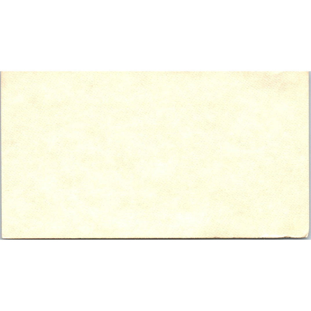 David E. Brice Wedding Photography Cerritos CA Vintage Business Card SD8-B17