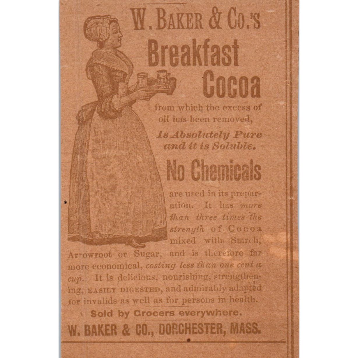 F. Crosby Co Vitalized Phosphites Consumption c1890 Victorian Ad AE8-CH7