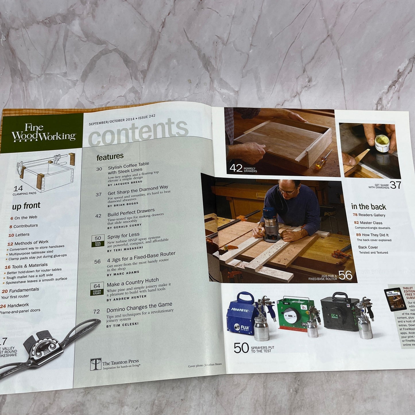 Country Hutch - Oct 2014 No 242 - Taunton's Fine Woodworking Magazine M35