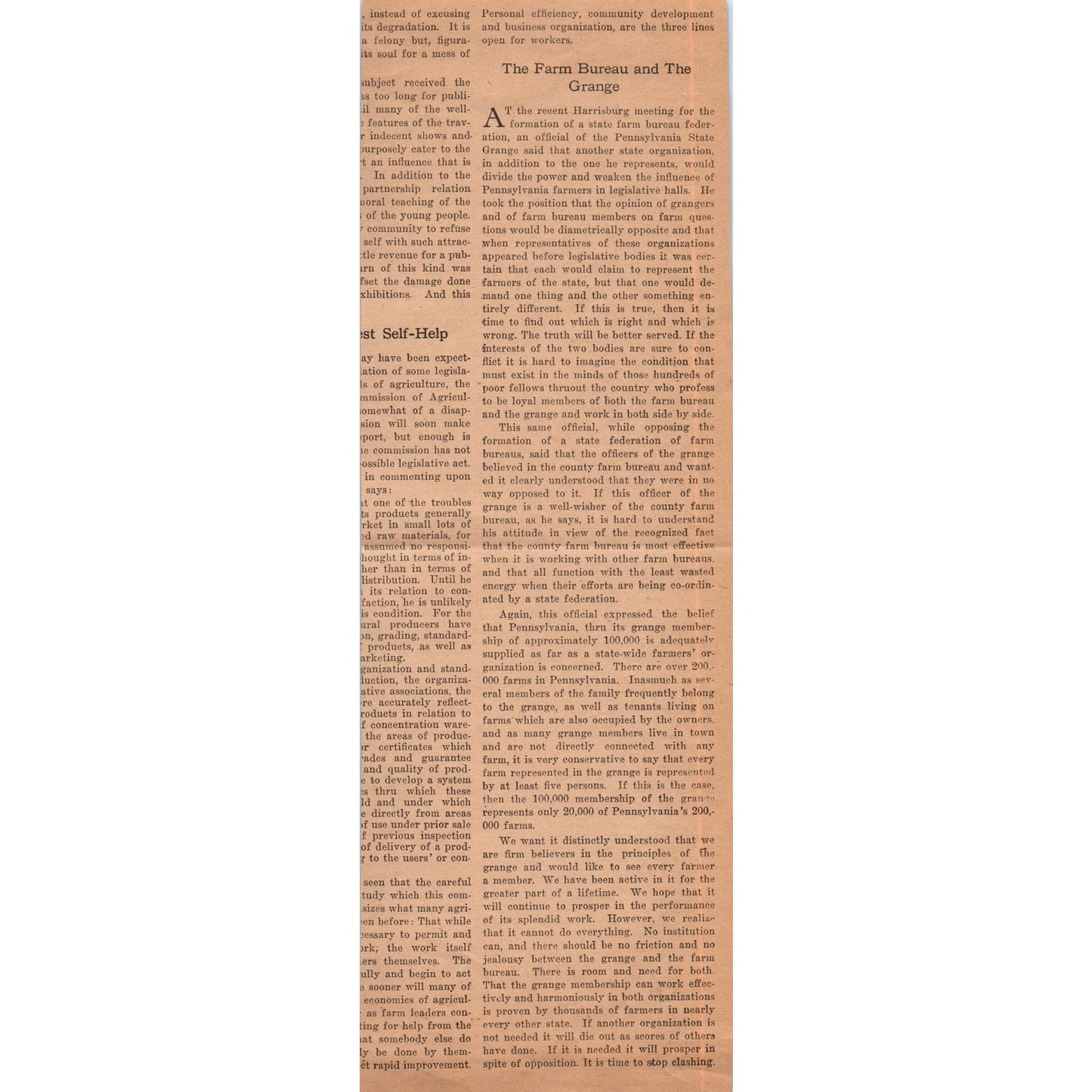 Grain Gamblers to Face Stronger Law Article 1922 Magazine Ad AF2-A5