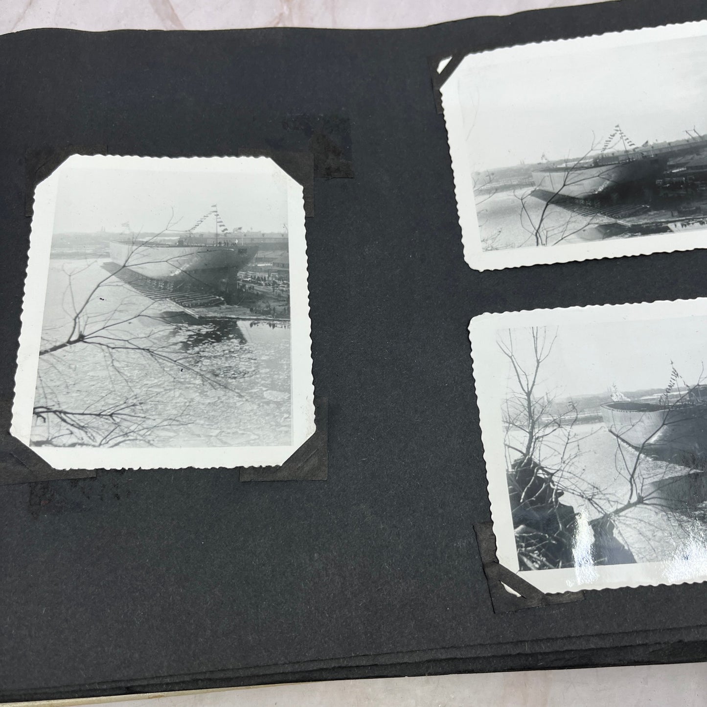 1940s-50s Post WWII Loaded Photo Album Postwar Eurpoe Family Life TG7