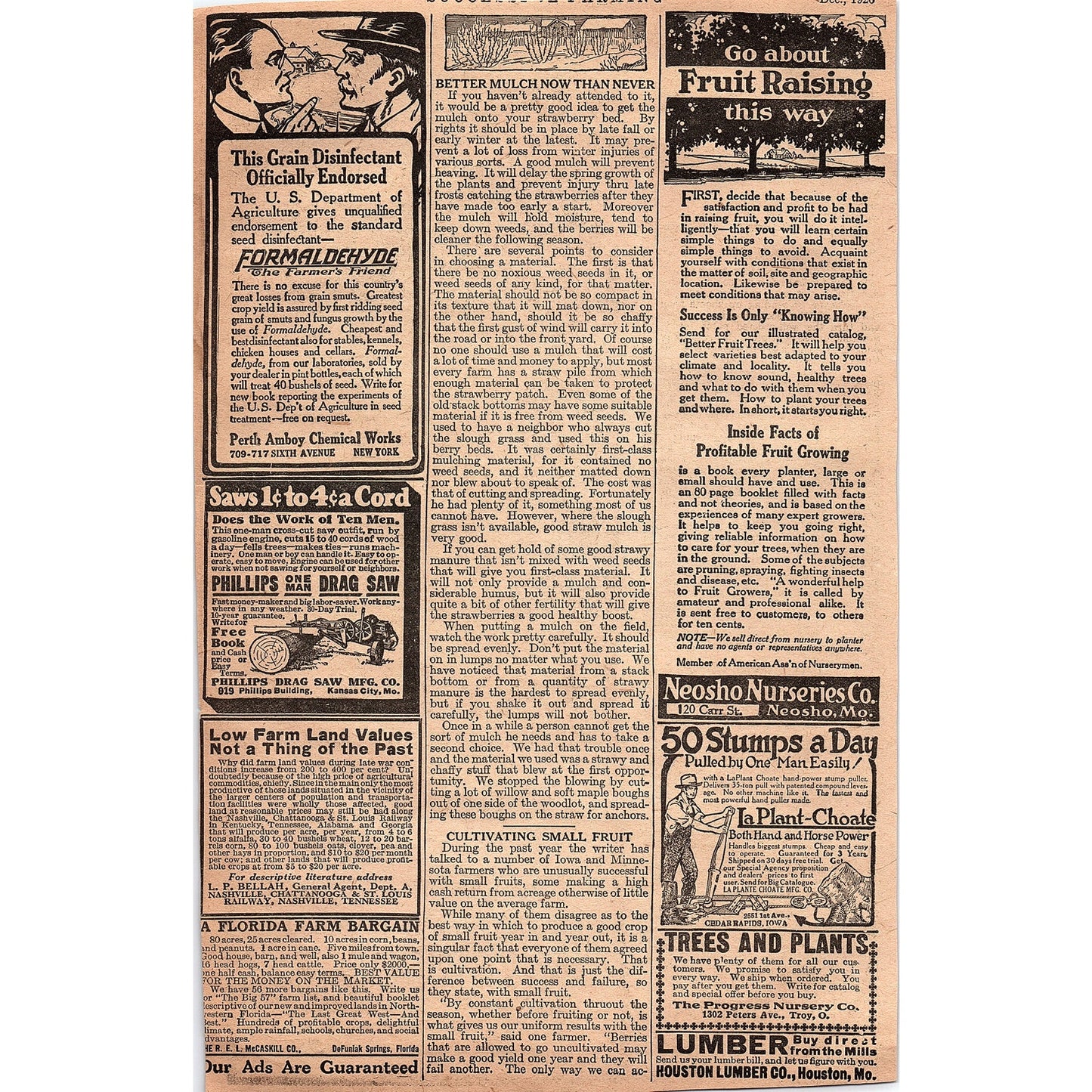 Hansen Gloves O.C. Hansen Mfg Co Milwaukee WI 1920 Ad AG2-6