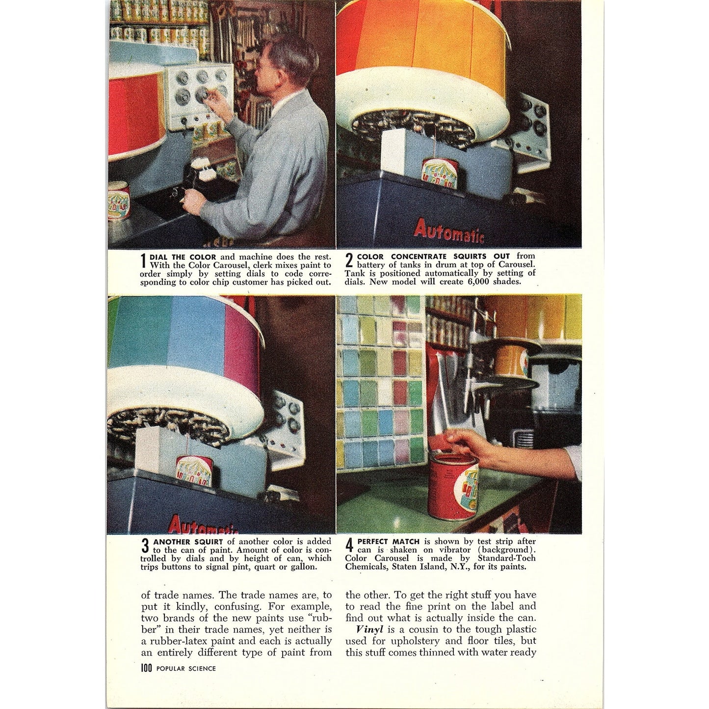 New Paints Give You Pro's Skill George H. Waltz Jr. 4-Page 1955 Article AG1-4