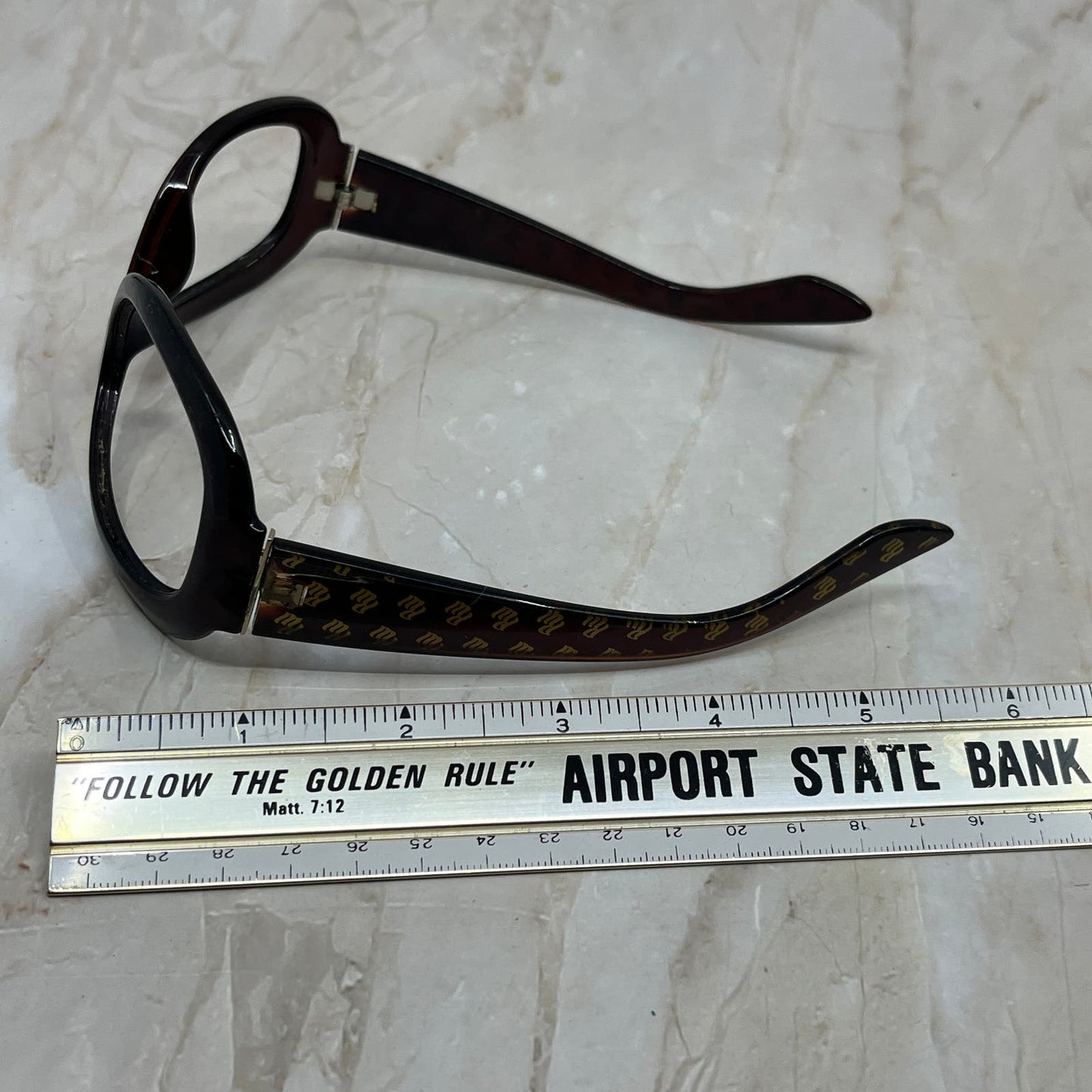 Retro Rocawear Thick Frame Oversize Sunglasses Eyeglasses Frames TD7-G8-4