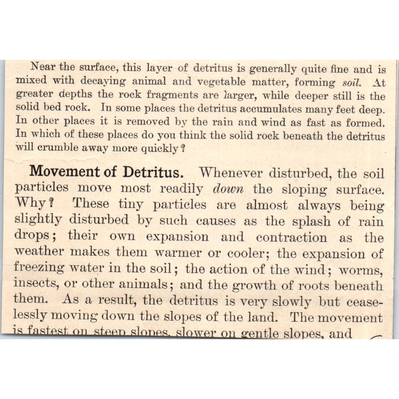 Hot Springs in Wyoming 1901 Engraving AF2-O1