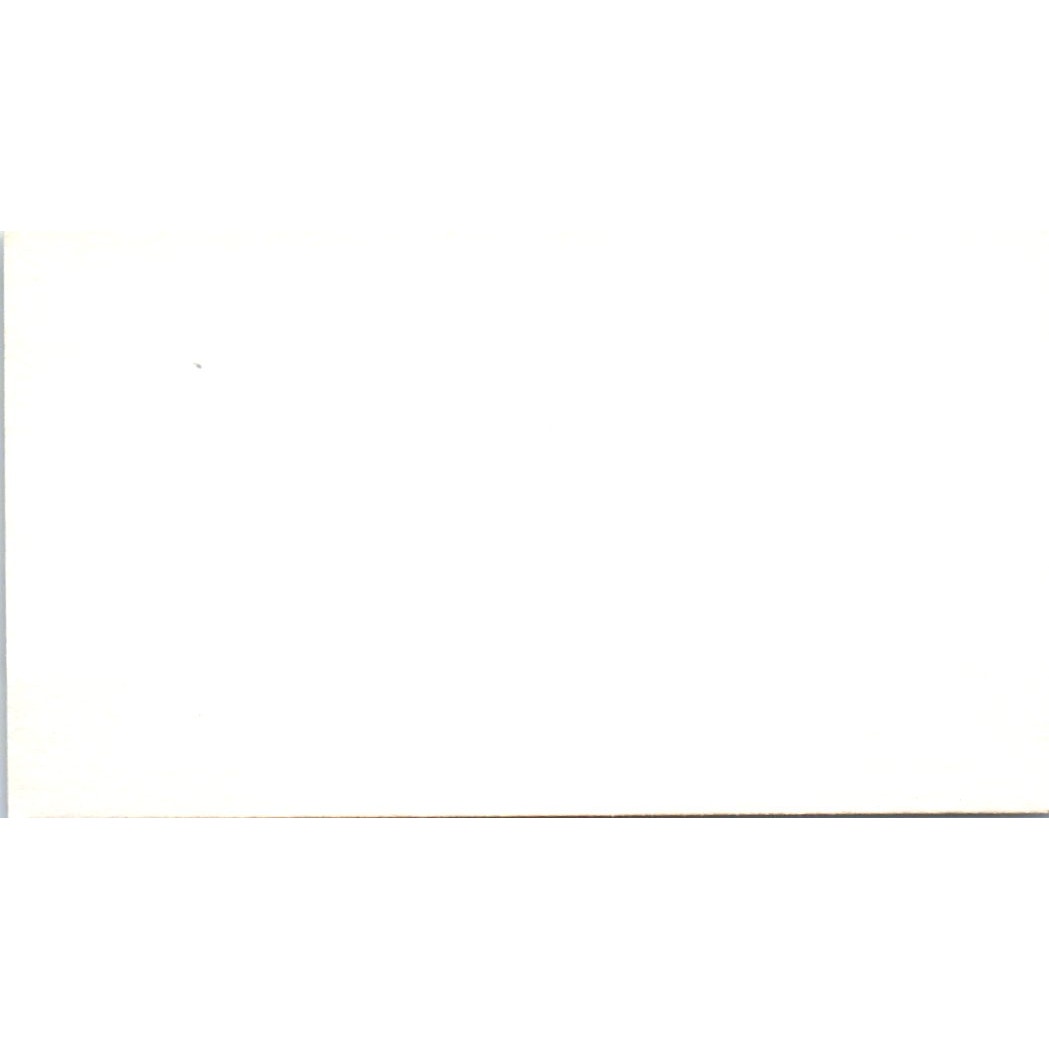 Town Motor Lodge Lloyd & Jean Abee Asheville NC Vintage Business Card SD8-B22