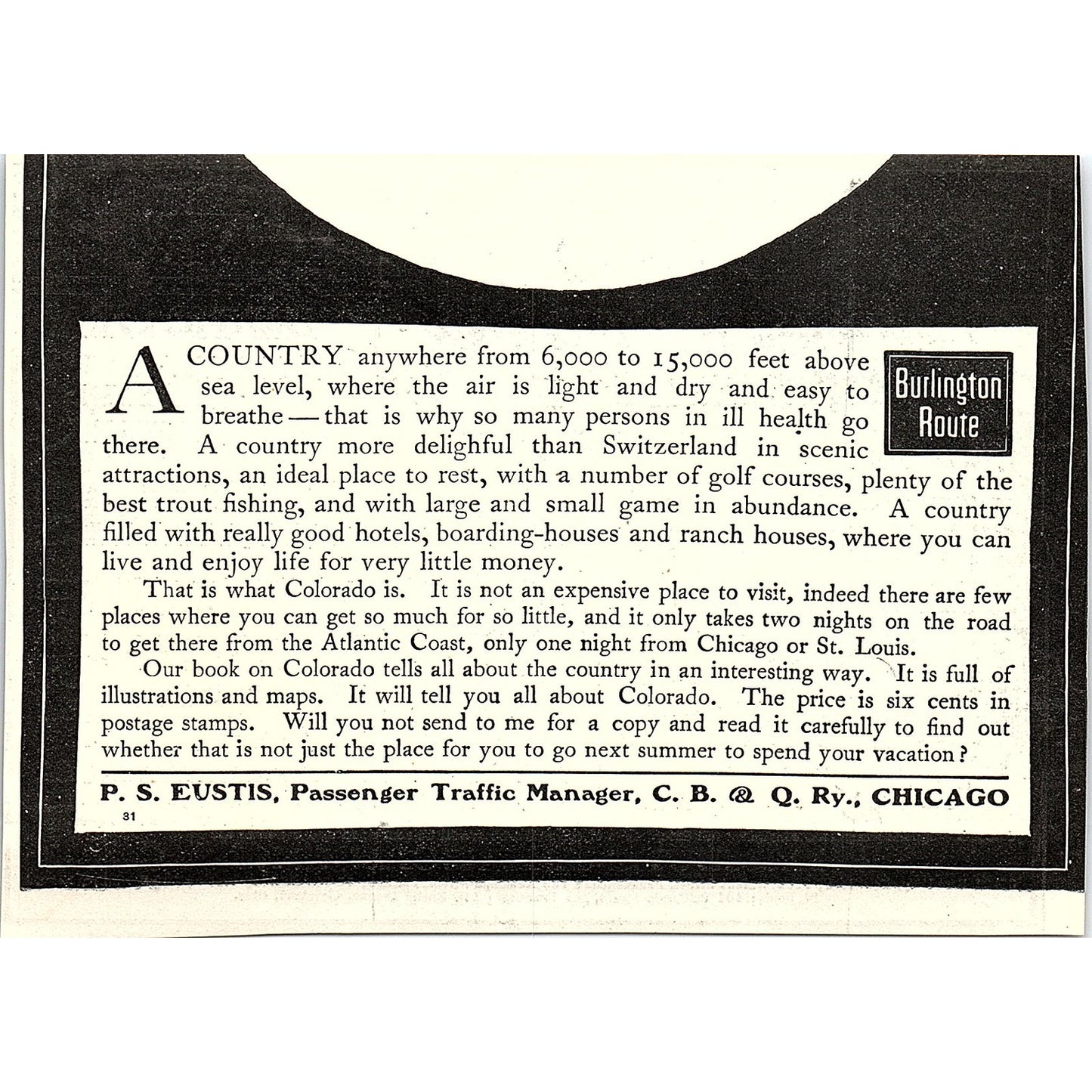 Hamburg American Line Cruise to the Baltic Sea 1903 Ad AG3-H1