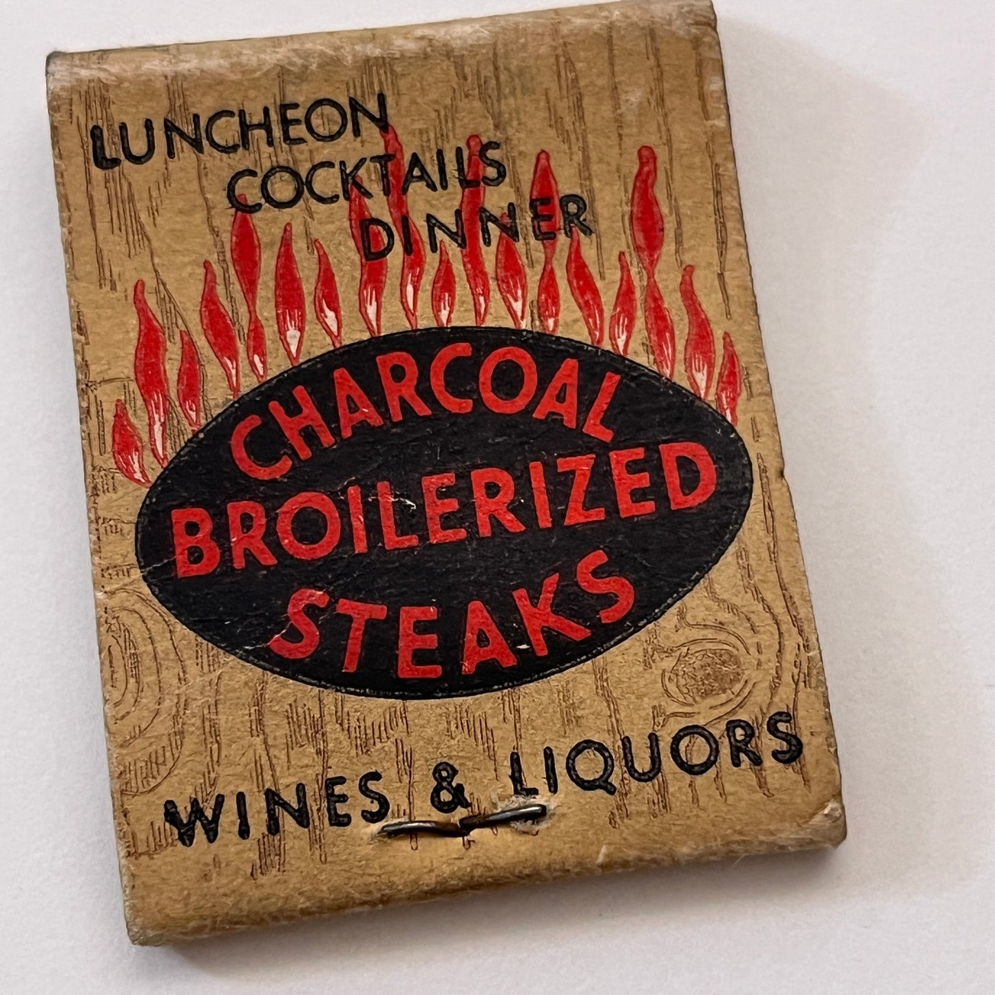 Ronnie's Steakhouse 39 W. 51 New York City Vintage Matchbook Cover TB8-MB3-4