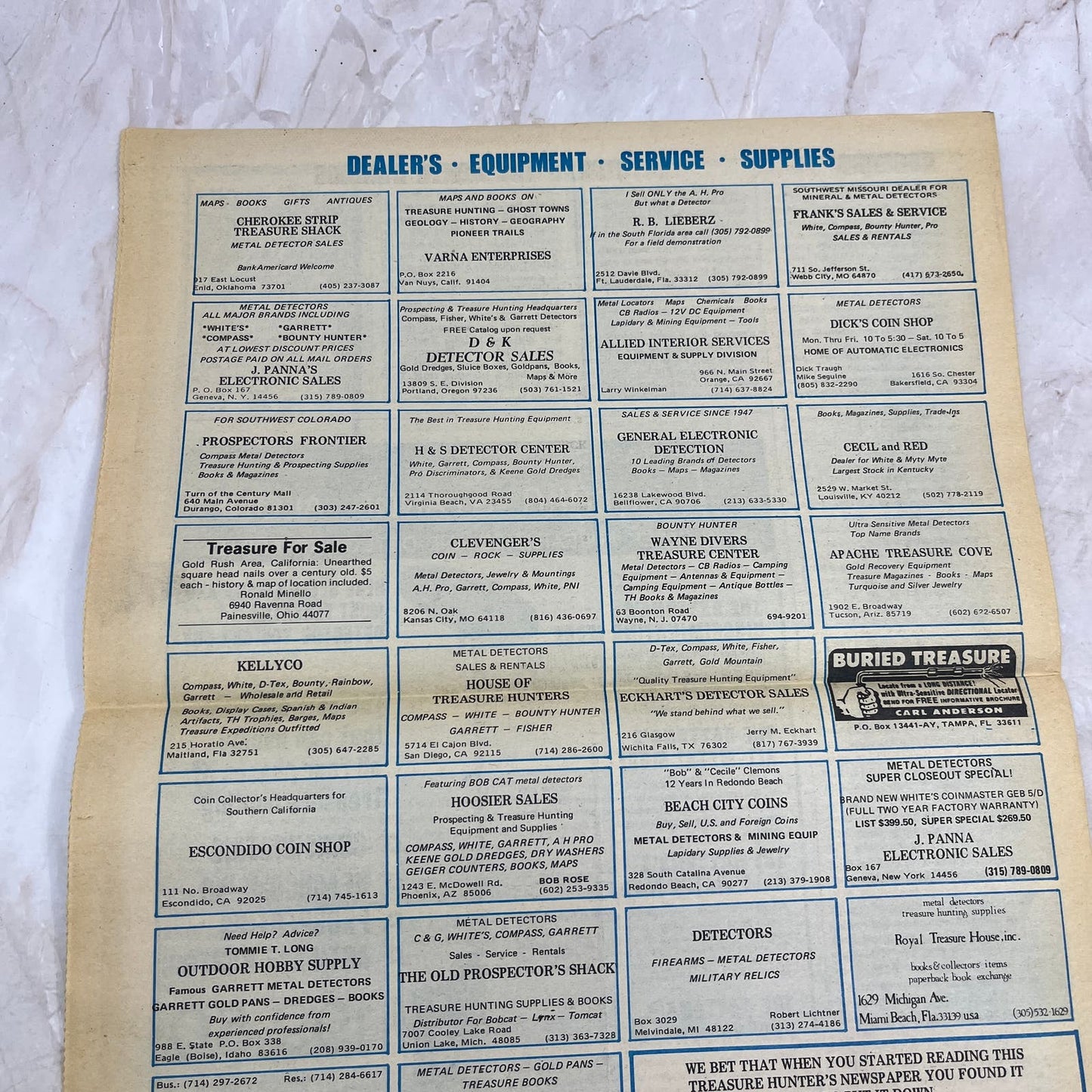 1977 July - International Treasure Club Digest - Treasure Hunting Gems Rocks M18