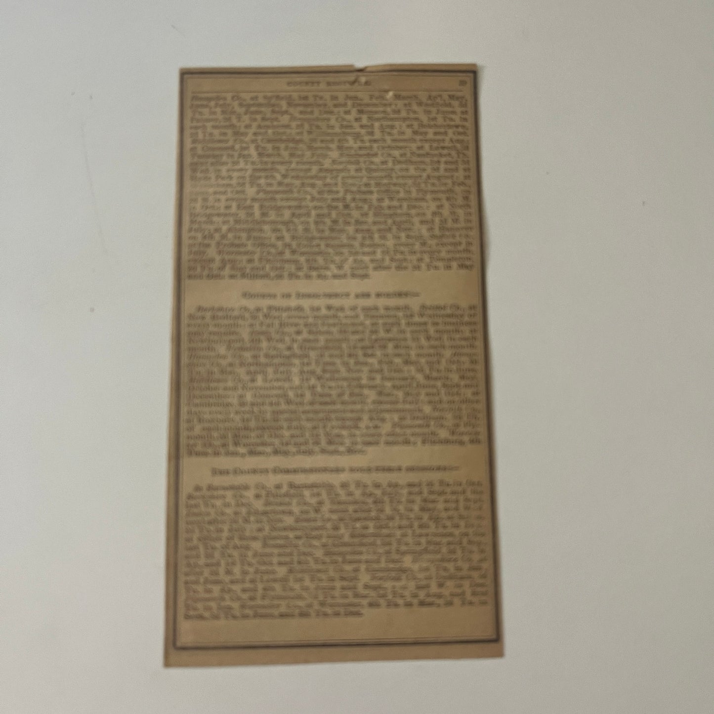 Boston City Government Listings 1871 Boston Almanac Clipping SAI2-H3
