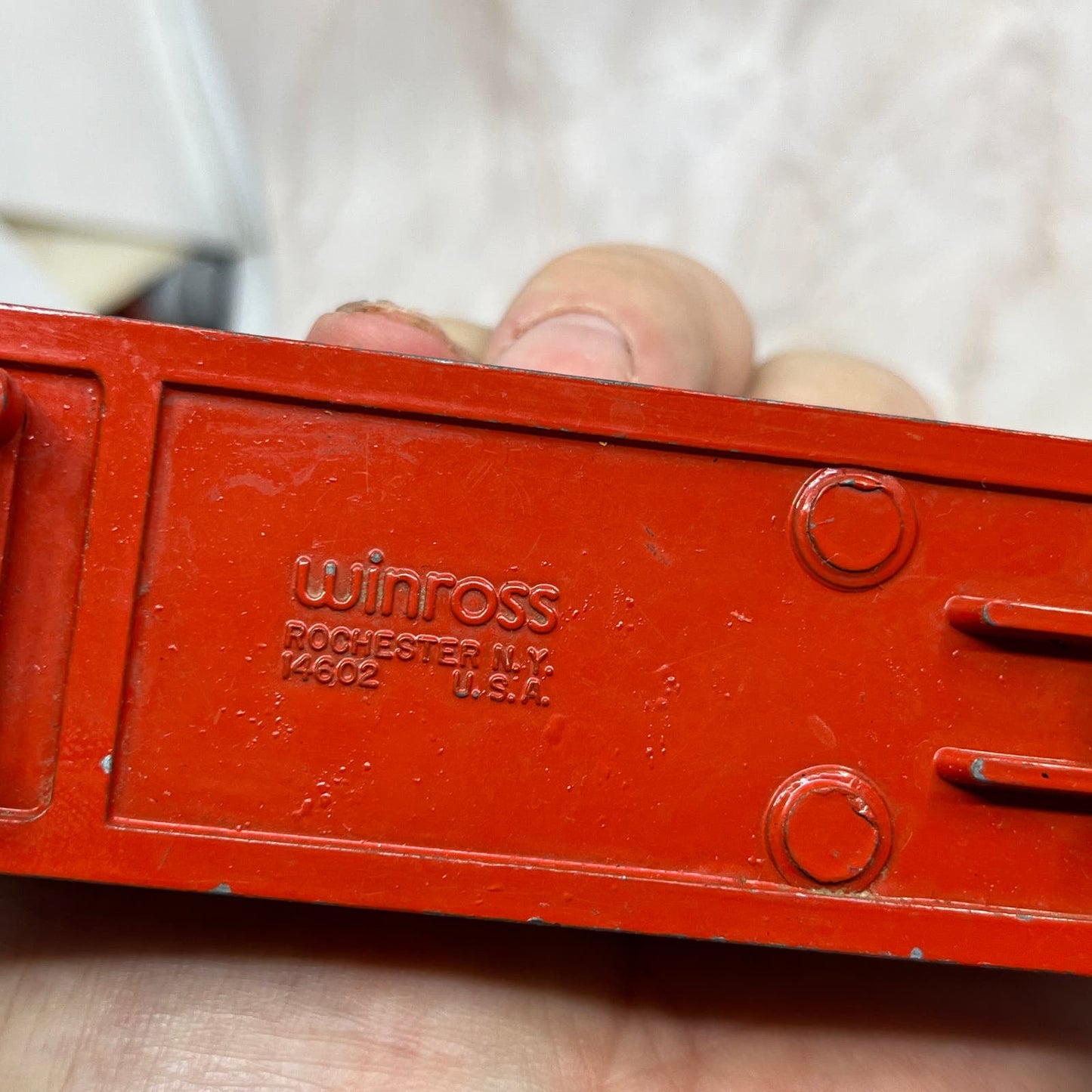 Arrow Trucking Tulsa Red Tractor Trailer Winross Metal 7.25” TH5