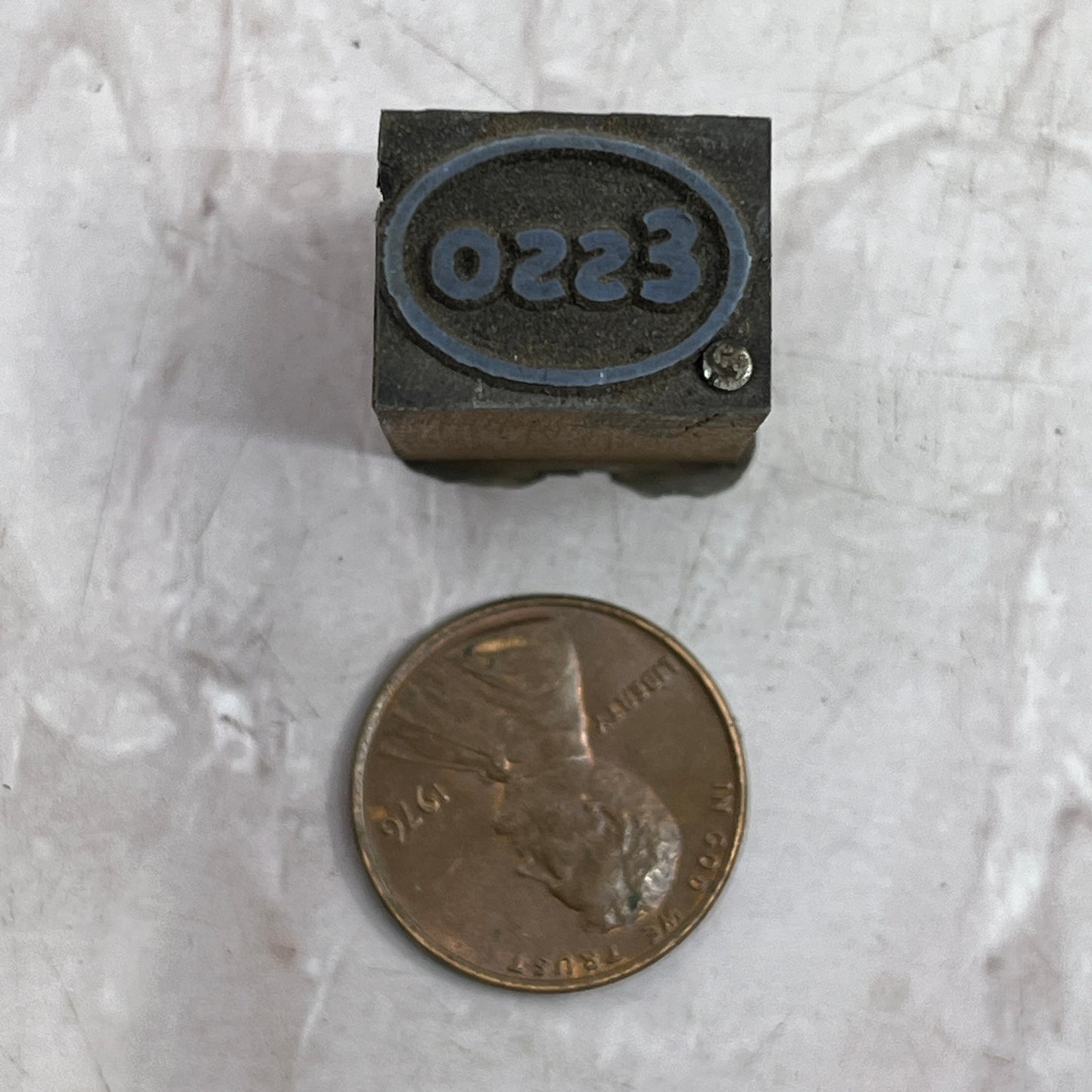 ESSO Oil Gasoline Vintage Letterpress Printers Block Plate SF5-S
