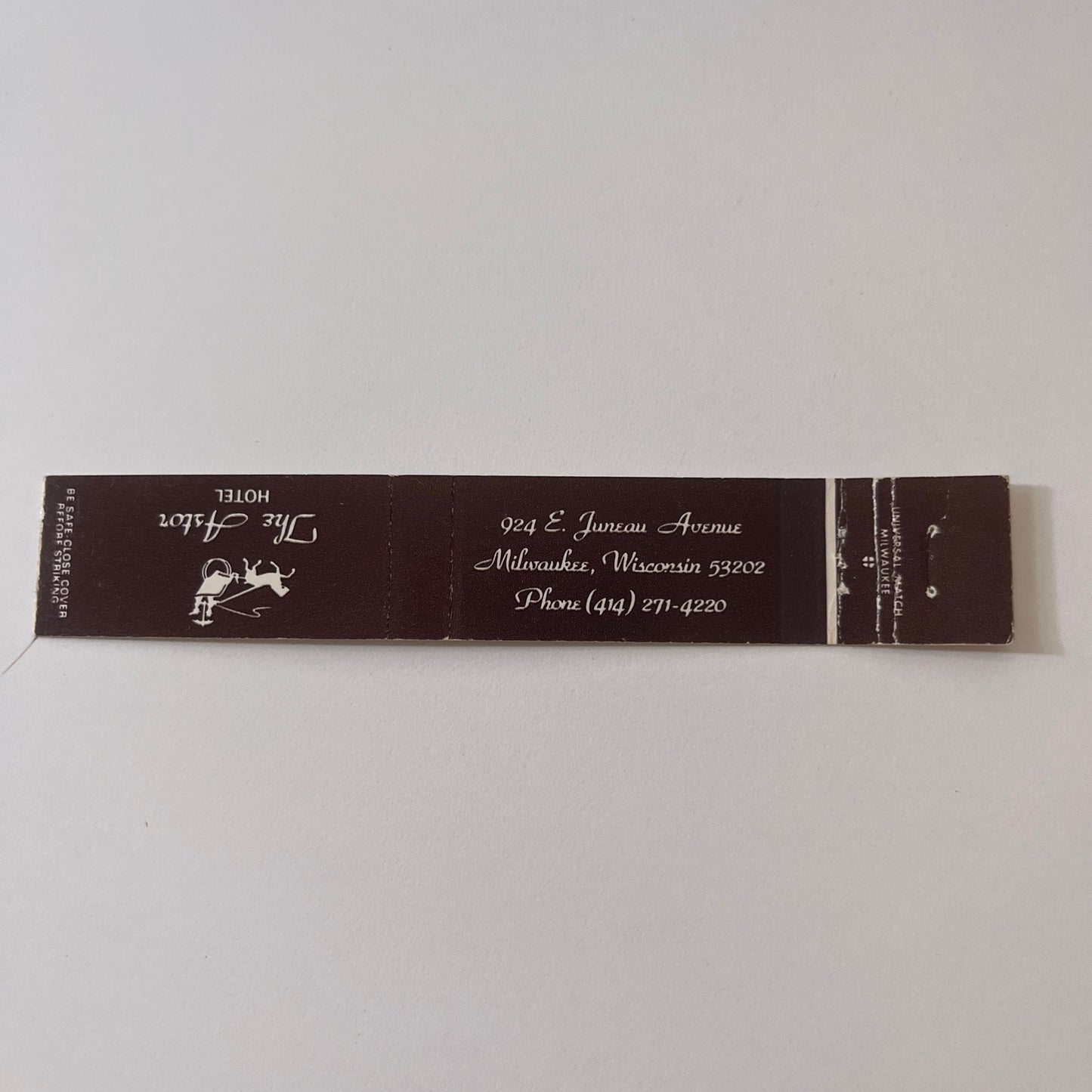 Top of Toronto Restaurant Vintage Matchbook TB6-MB2-9