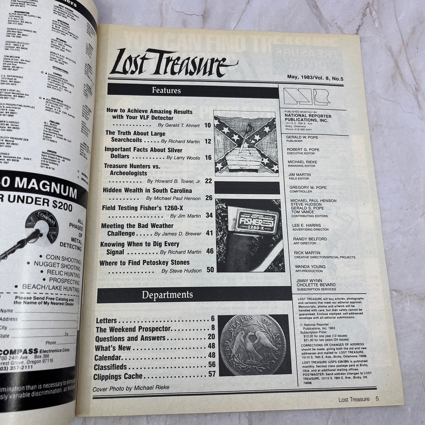 1983 May - Lost Treasure Magazine - Treasure Hunting Gold Prospecting M15