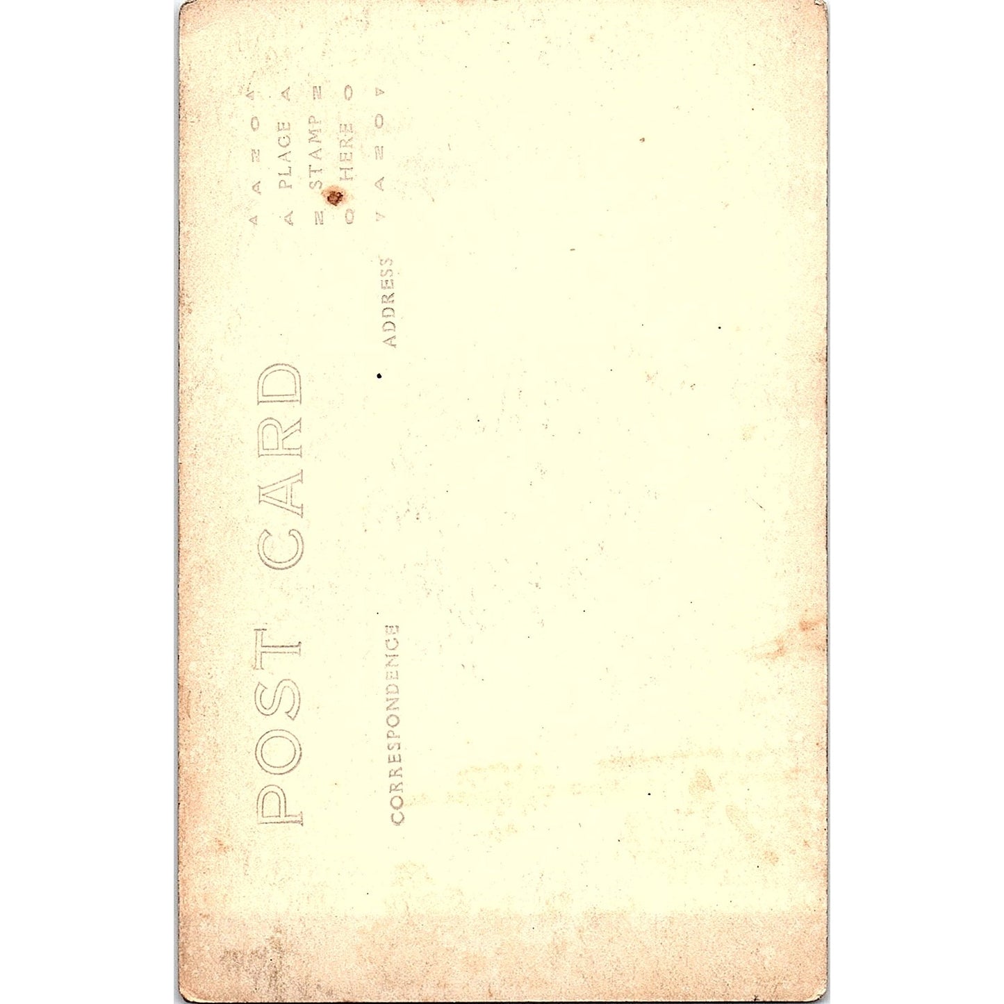 Boy Holding Large Bunny Rabbit Antique Real Photo RPPC Postcard PE14