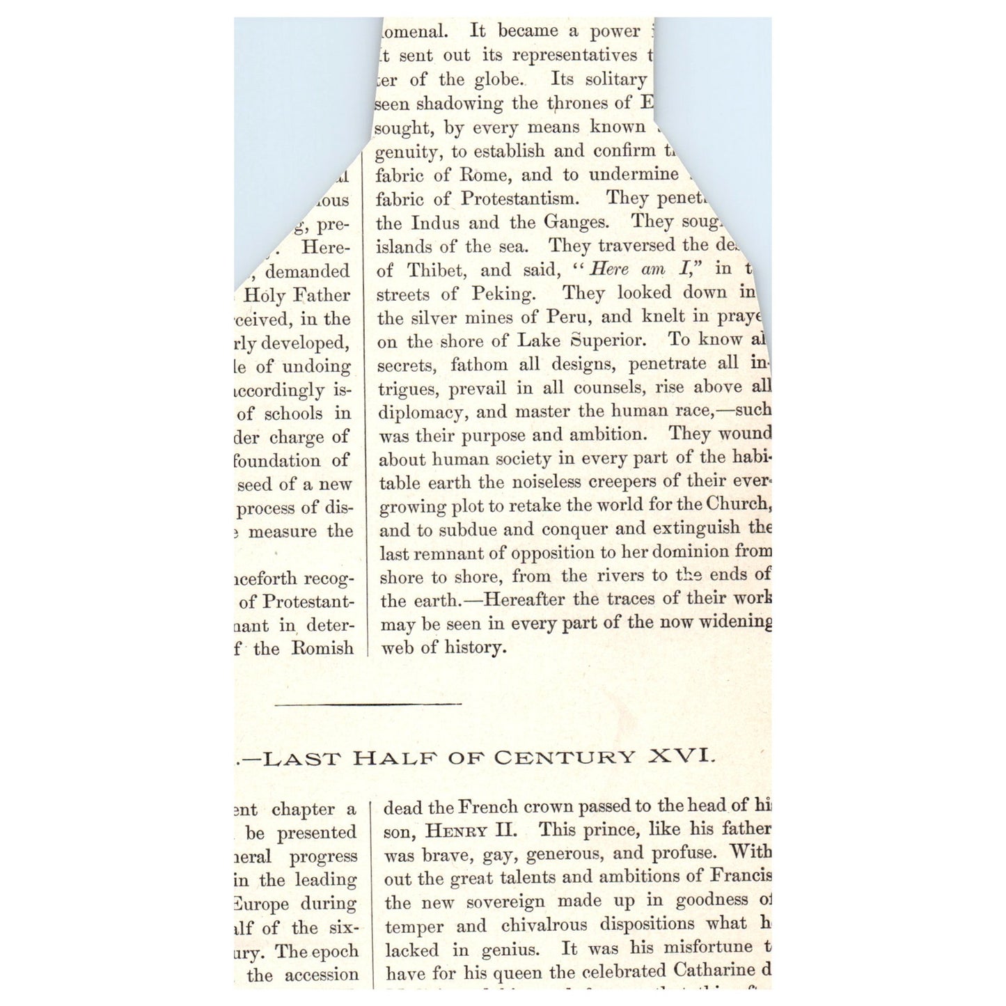 Henry II 1911 Engraving Print AF5-9