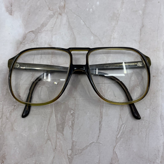 Retro American Optical 150 Acrylic Aviator Sunglasses Eyeglasses Frame TG7-G3-10