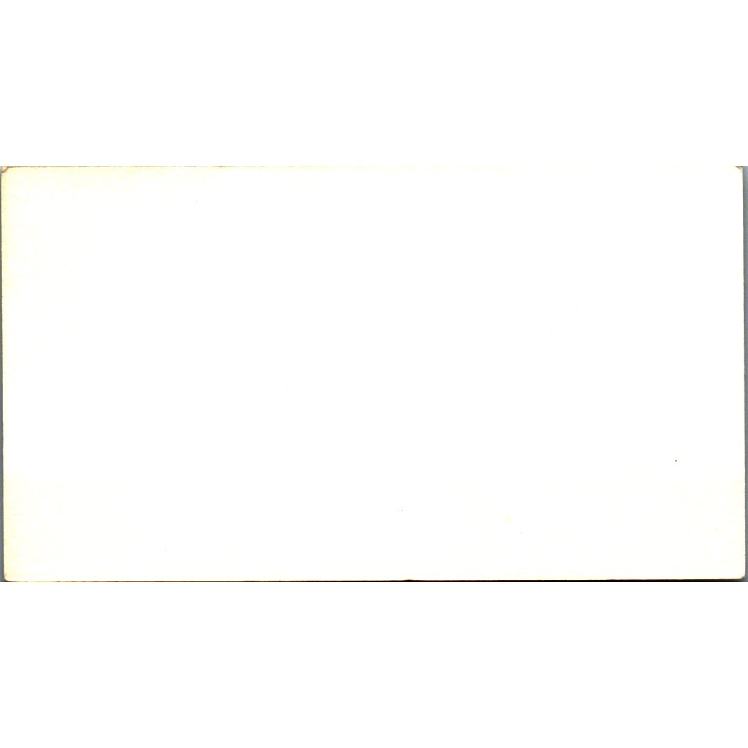 Bruce Thurston First City Bank Houston Vintage Business Card SE3-B8